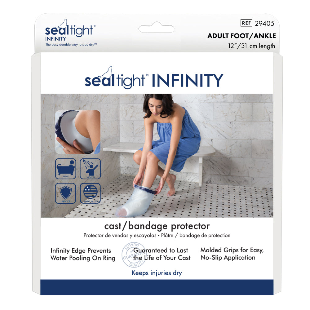 Seal-Tight Infinity duschskydd vuxen fot/ankel